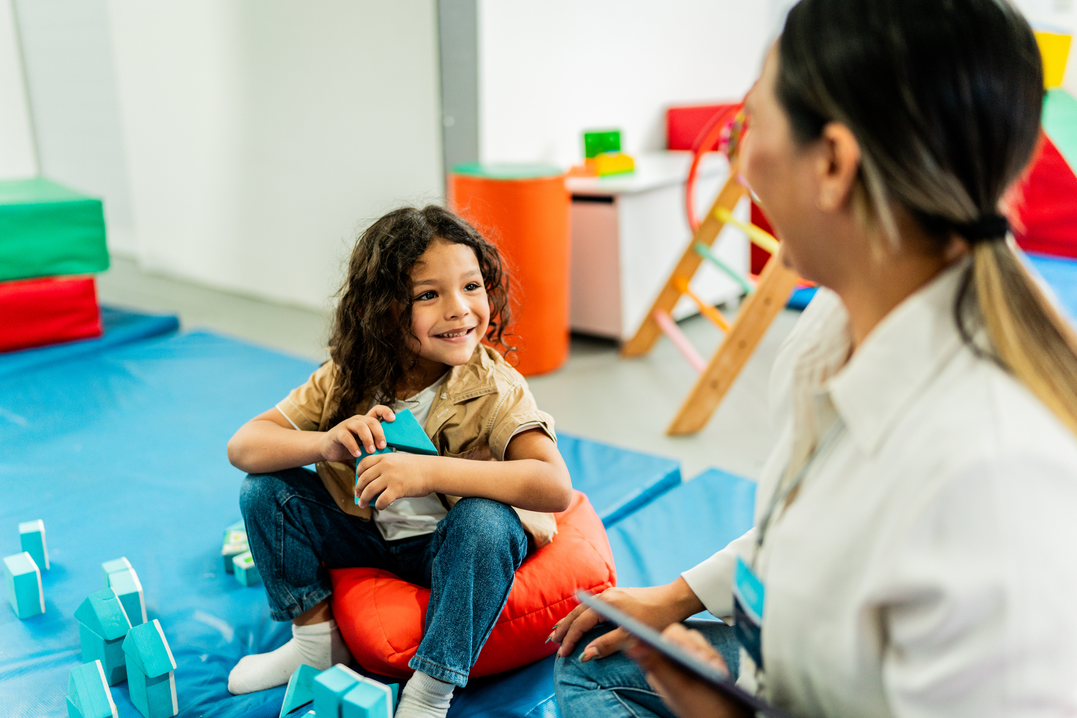 Child thriving at a Behavioral Innovations Sugar Land center