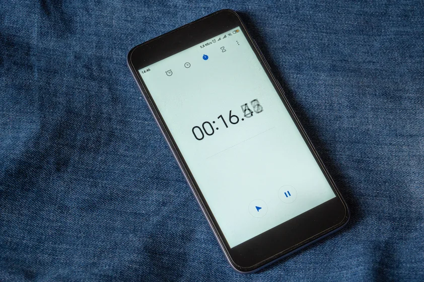phone timer