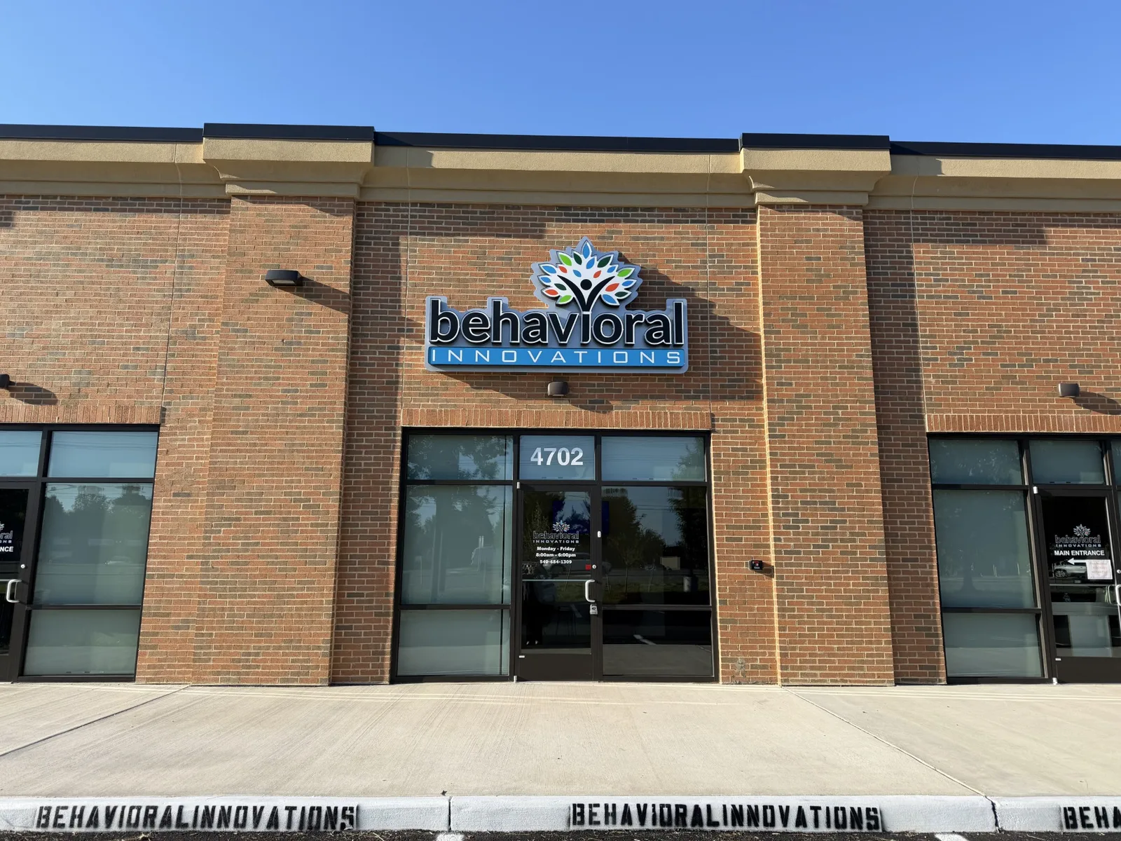 Behavioral Innovations ABA center in Fredericksburg, Virginia