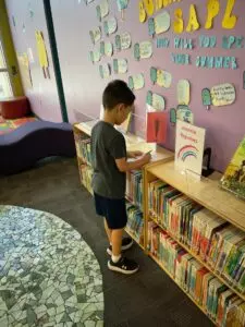 child with autism at home